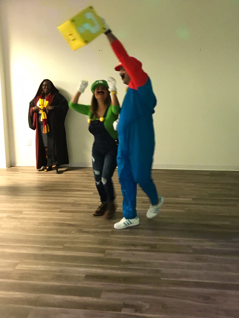 libertypower's tweet photo. Happy Halloween from Liberty Power!   Costume contest today.  Thanks to all that made it great!  Have a fun and safe Halloween.  #LibertyPower #HalloweenFun https://t.co/dmQZo5MTn2