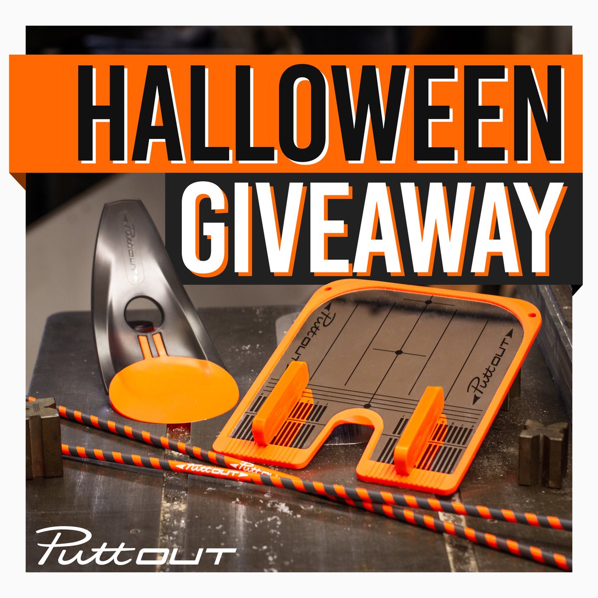 It's spooky. It's scary. It's the offseason and so a #Halloween competition is only fair:

- Special Edition Orange Twirl Half-Size Alignment Sticks

- Special Edition Orange Putting Mirror + Gate

- Orange Putting Trainer

Just hit RT + follow and you can win them all! 👻