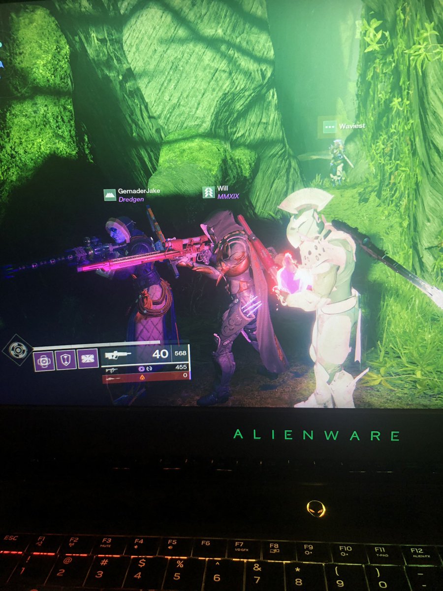 Jau's tweet image. Didn’t expect to do Garden of Salvation with @GernaderJake gg man ez run