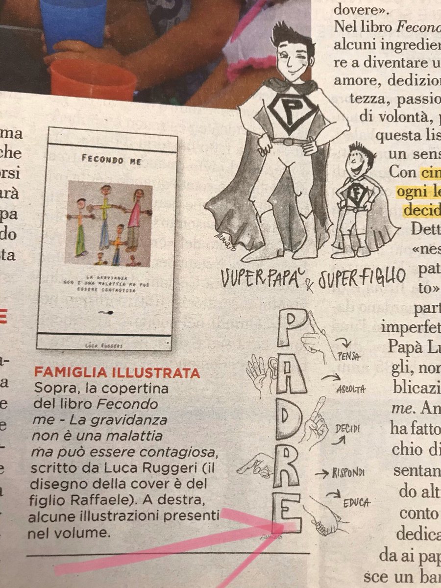 alessiabellin's tweet photo. Orgogliosa di ritrovarmi sulla carta stampata, tra letture rilassate dal parrucchiere, anche se in totale anonimato... perché i disegni comunque li ho fatti io!!! 🥰💕✌🏼#fecondome #nocreditsforme #illustrazionianonime #wonderale #smilinganyway https://t.co/ezBhDmxqPf