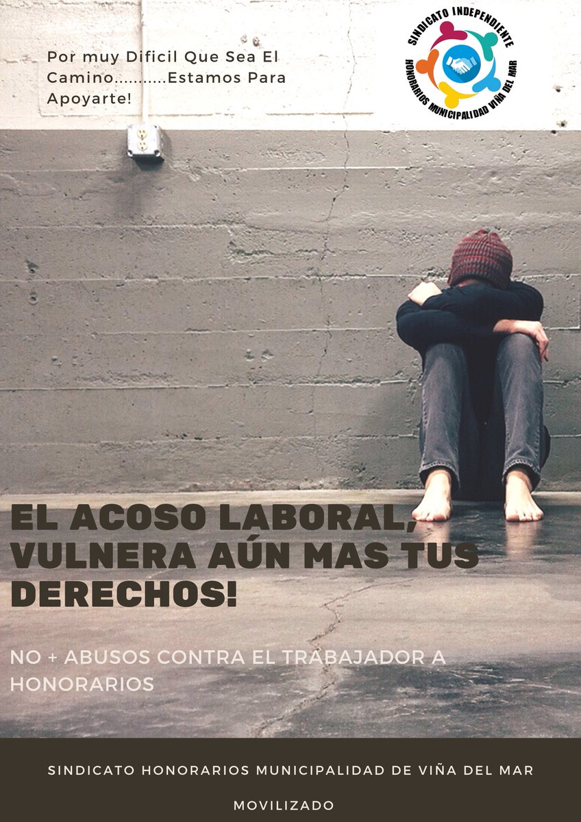 Sindicatohonor1's tweet photo. Los sumarios administrativos a honorarios, son persecución y acoso laboral!!
Llegaremos hasta las últimas instancias para buscar las responsabiidades adm. De quienes se han empeñado de aplicar este  instrumento a personal HONORARIOS. https://t.co/YluPYTmdQc