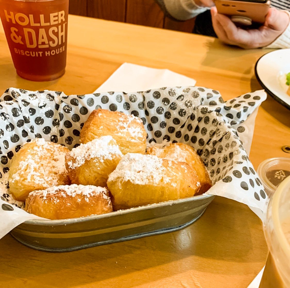 Just when you think you can’t eat another bite… ATTACK OF THE BEIGNETS! Let the sweet, fluffy dessert be your treat this Holler-ween. [IG📷: <a href="/dontcallmebetsy/">Elizabeth Dackson</a>]