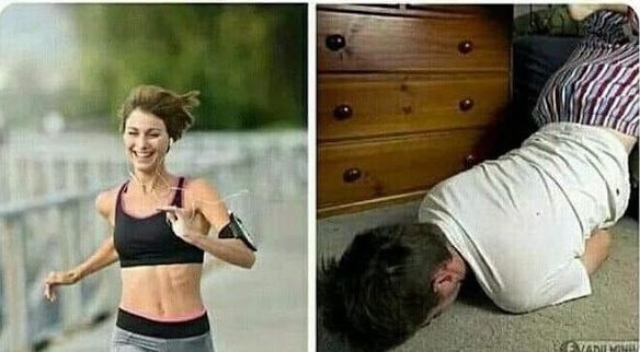 Outras pessoas de manhã // eu de manhã