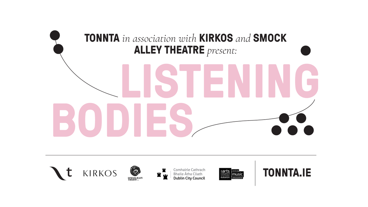 We'll be joining forces with <a href="/KirkosEnsemble/">Kirkos Ensemble</a> next Saturday to present an eclectic, embodied four-hour exhibition of live and installation music given by 10 performers. Weave your way with sound throughout the entire labyrinth of Dublin’s oldest theatre:

smockalley.com/listening-bodi…