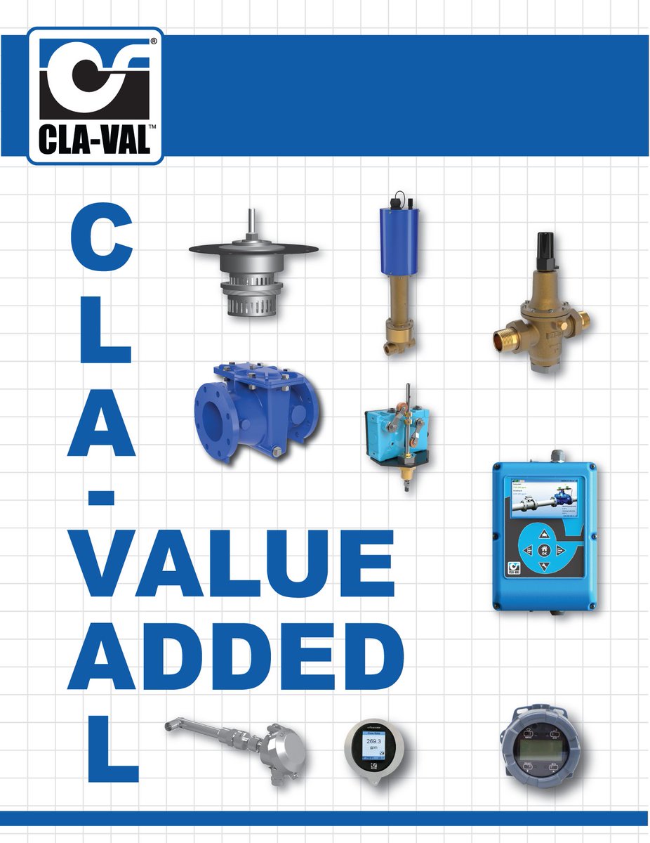 ClaValUSA's tweet photo. From cavitation protection, surge control and integral metering, to using the hydraulic energy of your piping system to generate power, we have the solutions you need to operate your waterworks system at peak efficiency. You can do more with a Cla-Val.

https://t.co/YaRIap4jKt https://t.co/mpRqnovIAP