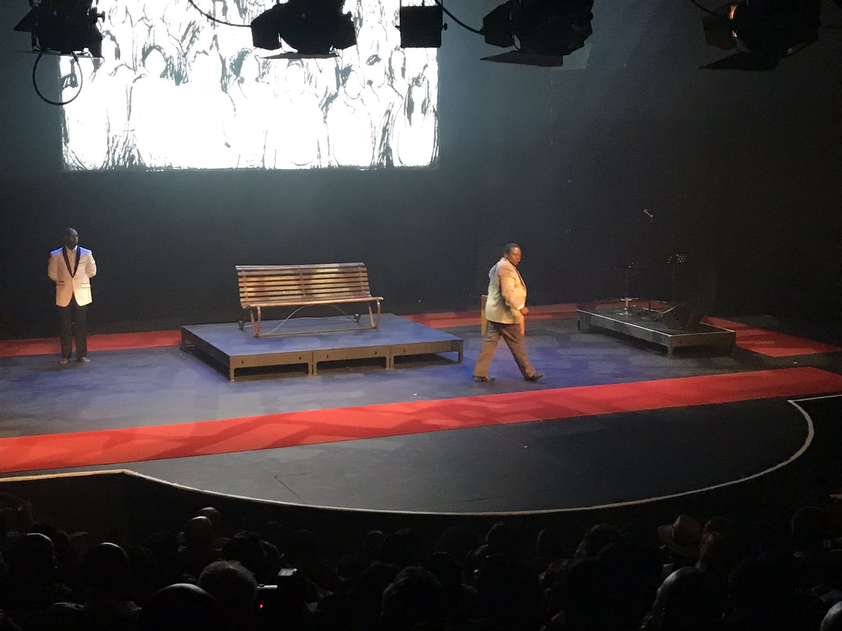 EmpowaworxEvent's tweet photo. The programme for this evening contains a theatre production directed by none other than stage, tv and film actor, James Ngcobo. Talented theatre and tv actors including #TheRiverMzansi ‘s Zenzo Ngqobe, @ThapeloSebogodi #HonouringDrKani https://t.co/Ht90ojgS5s