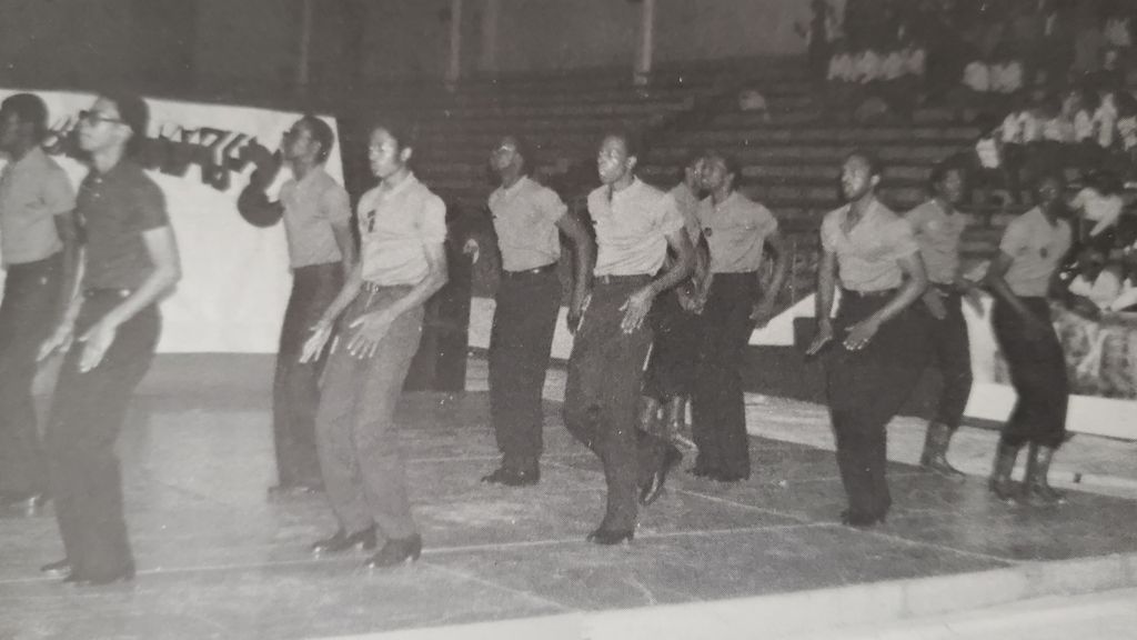 utmalumni's tweet photo. Who's ready for Saturday night's annual NPHC Step Show? These students stepped the night away in '81! #WayBackWeek https://t.co/wrrvNUcppe