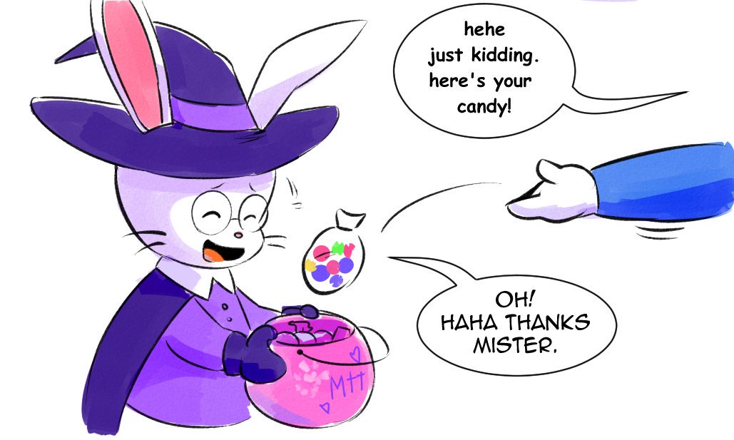 (Thread) An #Undertale Halloween comic i did last year ?
(1/3) 