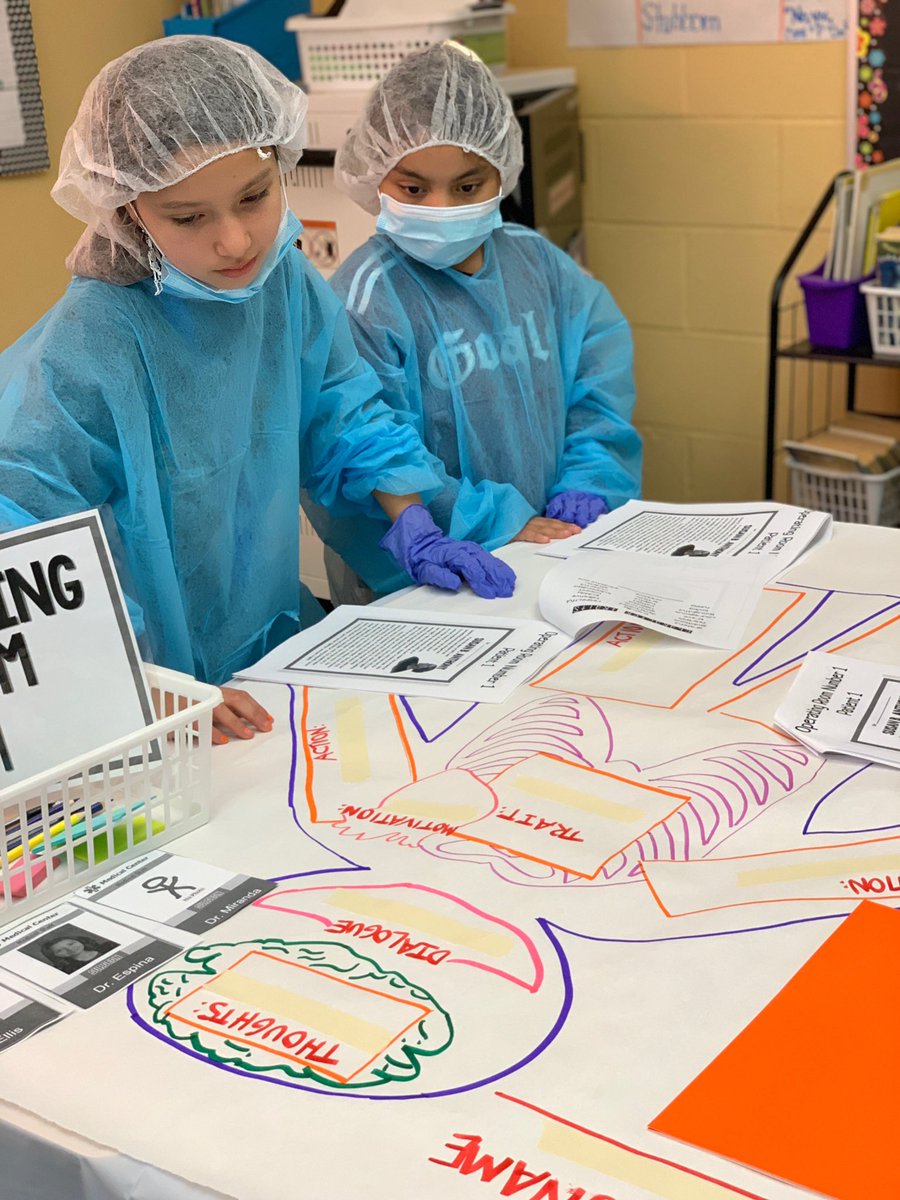 MMJElementary's tweet photo. Surgery on Halloween at MMJ—-what could go wrong?#charactertraits#engagement https://t.co/evw27WnvVr