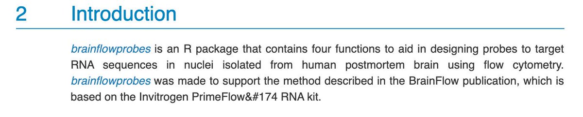 lcolladotor's tweet photo. From us, you can also find #brainflowprobes by @ajprice20 & @andrewejaffe as part of the new release. It's for characterizing genomic regions for BrainFlow target probe design that builds upon #derfinder (my PhD work)
https://t.co/FQUV6jrKdQ https://t.co/cBMrGzWADS