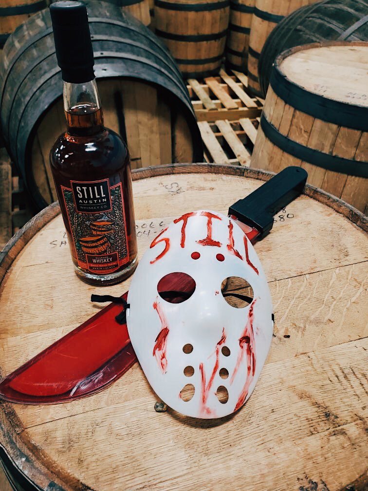 StillATX's tweet photo. Happy Halloween from #StillATX! Cheers to the spookiest day of the year 🎃! We hope everyone has a fun and safe holiday. #HappyHalloween https://t.co/kBs3A7ipoo