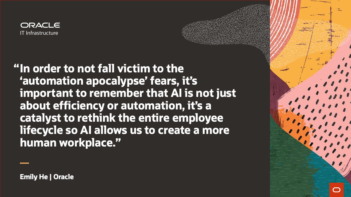 It's time for a little #TBT! 📆
 
<a href="/Oracle/">Oracle</a> SVP <a href="/emilyhe1/">Emily He</a> talks #AI at work and asks, 'Where are we n, and where are we going?' Read more at <a href="/Forbes/">Forbes</a>: oracl.info/WbAw50wXKuu #throwbackthursday #artificialintelligence <a href="/OracleAI/">Oracle Artificial Intelligence</a>