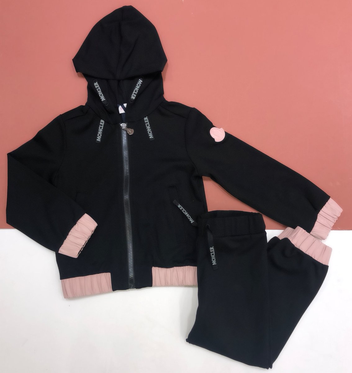 girls moncler tracksuit