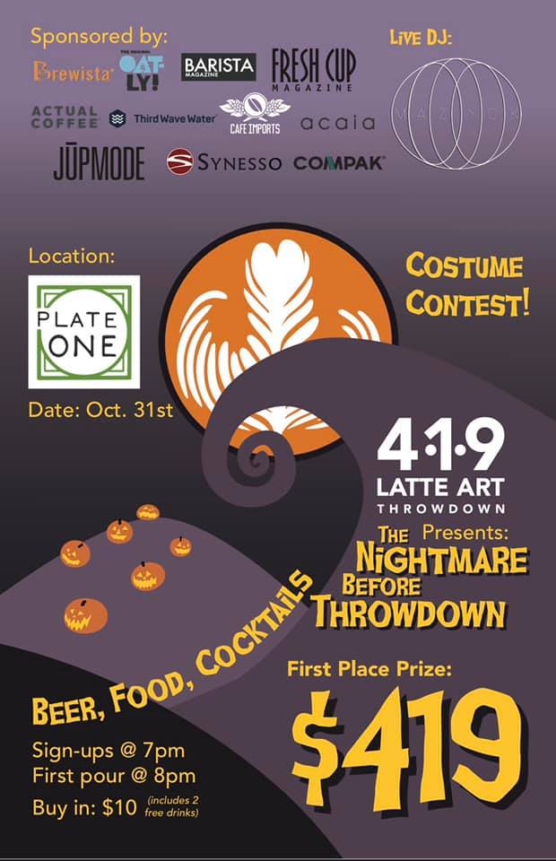 Think you can pour the best latte in town? Test your skills against some local faves for the chance to win $419😱

Tonight at <a href="/PlateOnecoffee/">Plate One Coffee</a>

facebook.com/events/1007178…