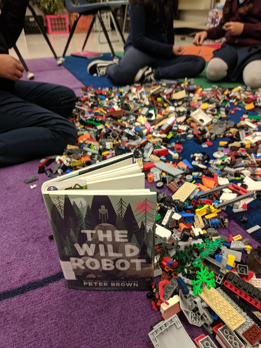 SusanGarrettALP's tweet photo. STEM build Roz from Legos and then find a way for her to protect her gosling in the water #GAE_Gators @CobbAlp @STEMcobb https://t.co/hXHTb4AUqA