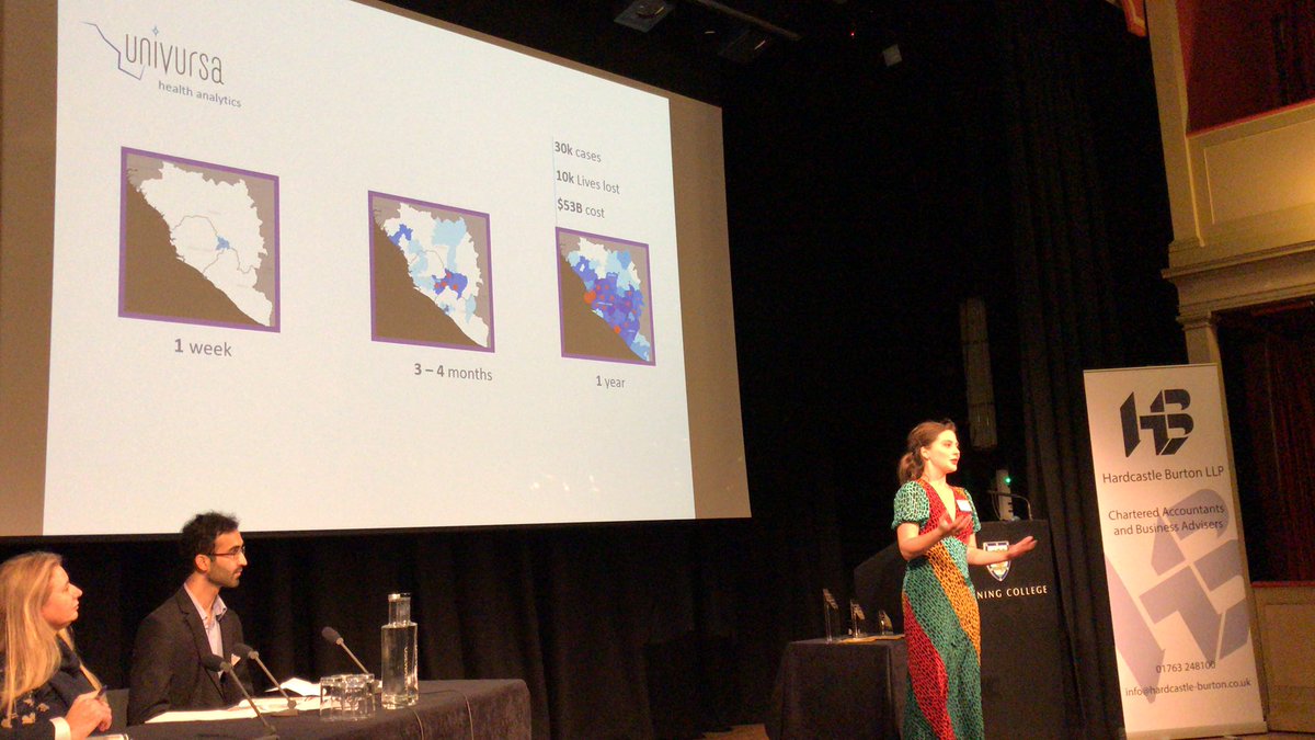 Univursa: Third finalist pitching at the Grand Finale of the Postdoc business plan competition