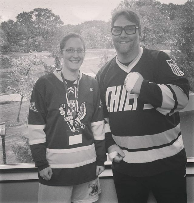 MNBeetGirl's tweet photo. When the VP of your department matches your holloween costume. #Neogen #holloween https://t.co/pVhBbrpZgc https://t.co/p3fMSueQRV