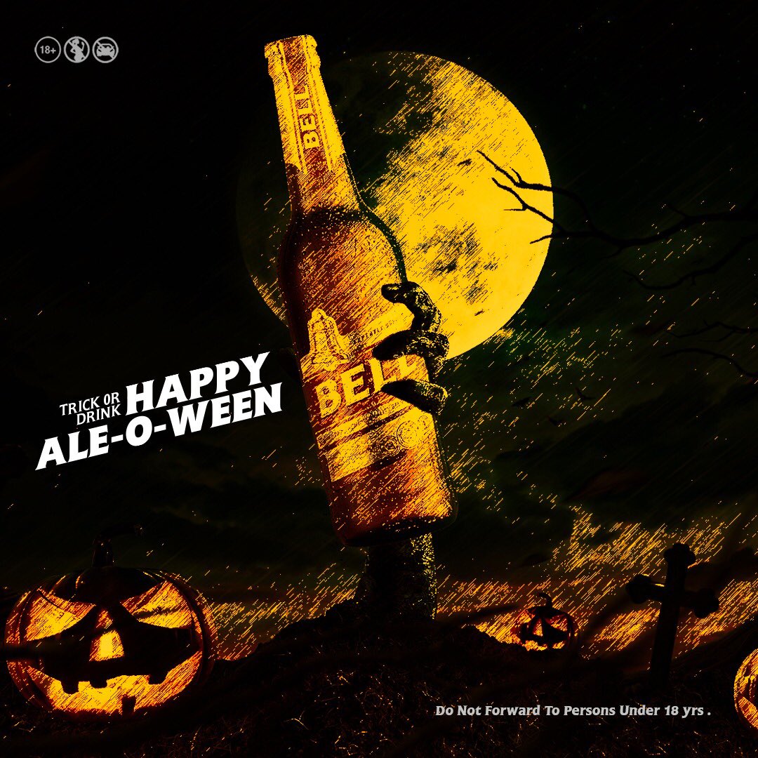 QuteJR's tweet photo. Since Ugandans are celebrating halloween 🎃

@Bell_Lager is  here to make sure y’all do it right 😂 #MyBell https://t.co/lv4X2vBv7x