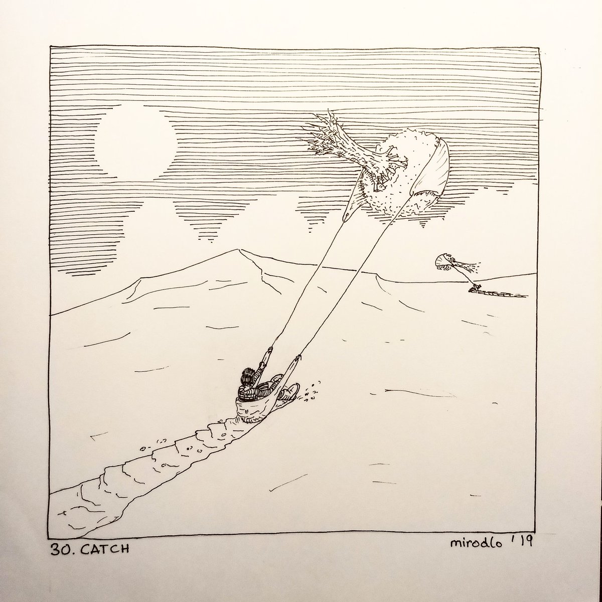 mirodlo's tweet photo. Day 30. CATCH (inktober 2019)

#inktober2019 #day30 #Catch #ridetheworld #ridethenature #tree #flyingtree #trees #nature #greenrevolution #tinta #drawing #sketch #inktober #ink  #art #climatechange #climatecrisis #visualthinking #ilustration #domestika #inktoberdomestika https://t.co/qcc2k0Q55v