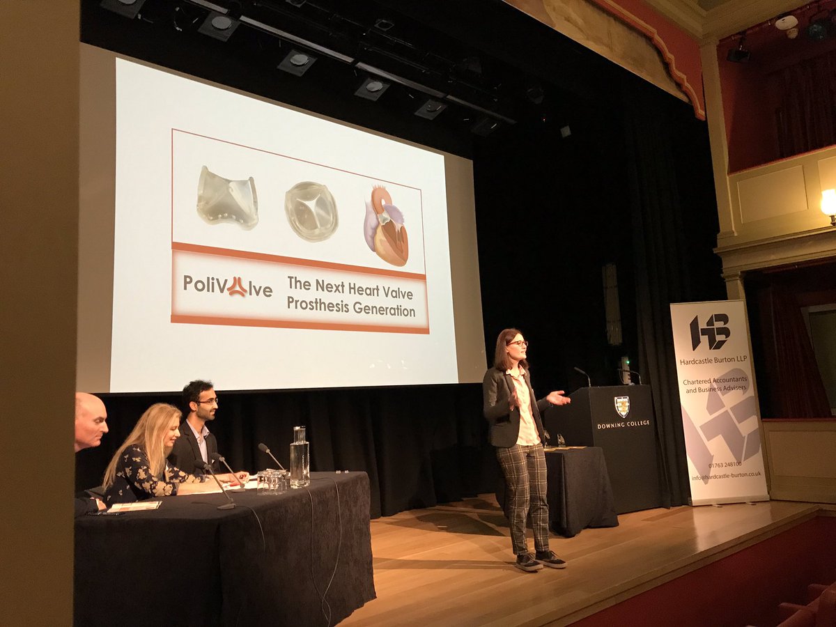 PoliValve: Fourth finalist pitching at the Grand Finale of the Postdoc business plan competition