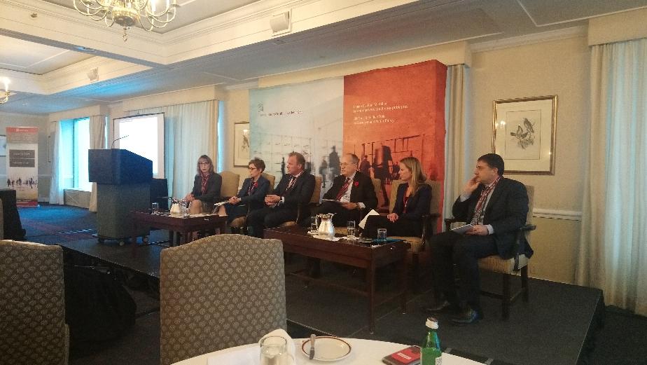 CnTellier's tweet photo. Thank you to our distinguished panellists for an intriguing discussion on "Working Together to Improve Canada's Competitiveness". We are pleased to have had such a successful inaugural CN-Tellier Forum. #publicpolicy #innovation #business #competitivebusiness https://t.co/6Uc5v5KpPg