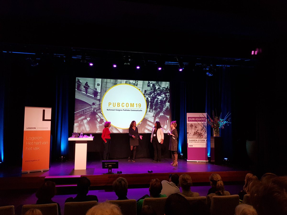 MiCEsupport's tweet photo. Vandaag was ik bij #PubCom19 @Logeion. Thema was polarisatie. Tip van de dag: empathie. Van zenden naar dialoog. Klinkt als muziek in mijn oren. #livecommunicatie https://t.co/kR7mttXIFd