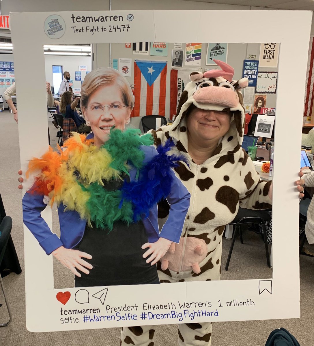 JossieValentin's tweet photo. MOOOOVE OVER - big structural change coming! #TeamWarren https://t.co/vbcBhkKXNC