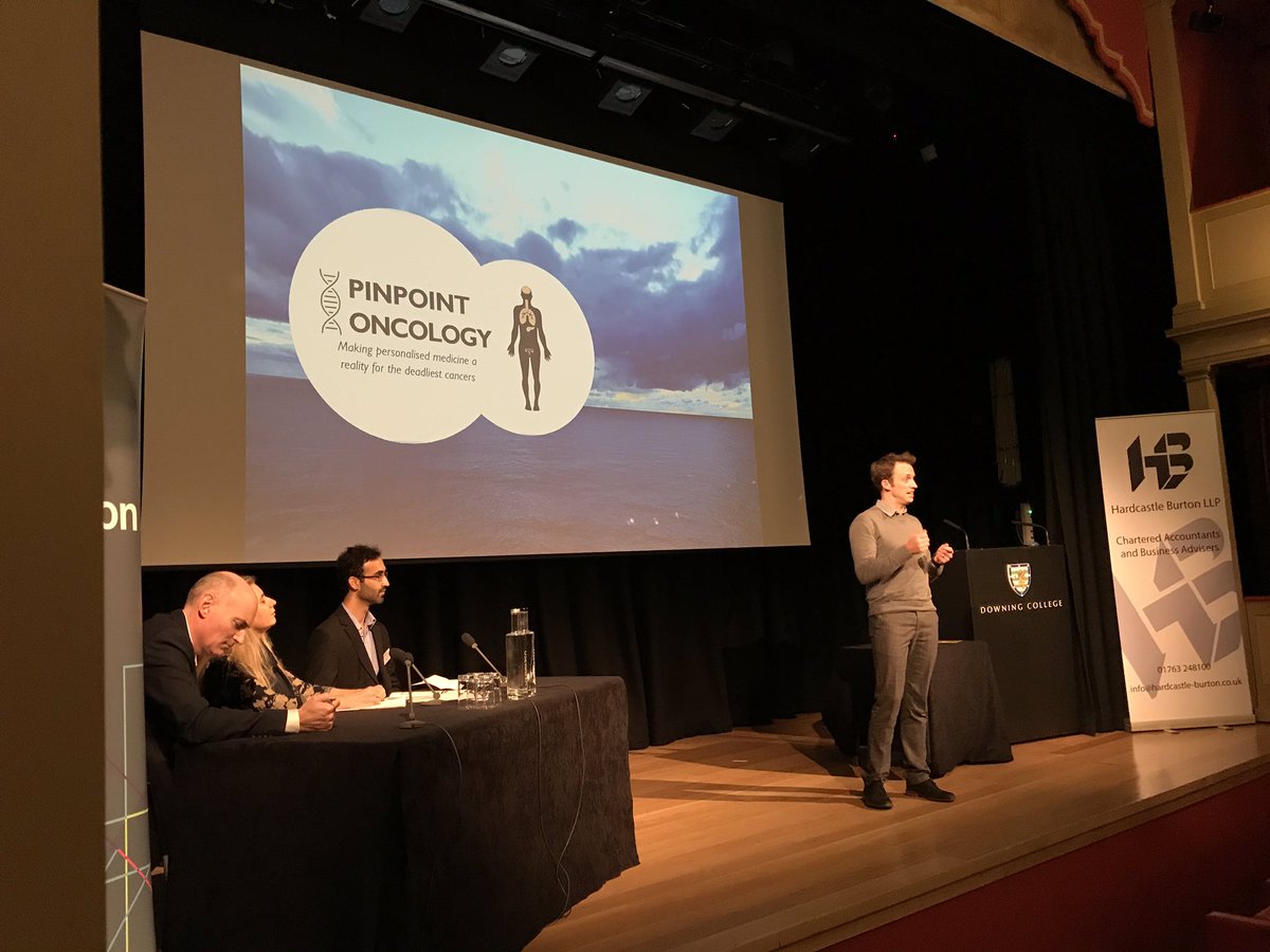 Pinpoint Oncology: Fifth finalist pitching at the Grand Finale of the Postdoc business plan competition