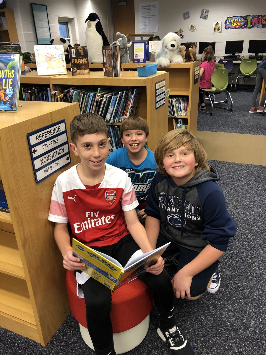 The <a href="/CBBridgeValley/">Bridge Valley Elem</a> kiddos are loving the new stool! Waiting for the next three to get here. Gotta love those <a href="/Scholastic/">Scholastic</a> dollars from book fair! <a href="/CBLibraries/">CBLibraries</a>