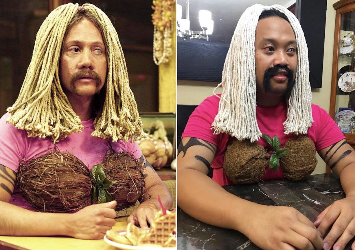 Donilon 18 Ula 50 First Dates From One Of The Best Rom Com Movies Ever Robschneider Is The Best And Ula Was Hilarious I Made The Coconuts From These Plant Holder