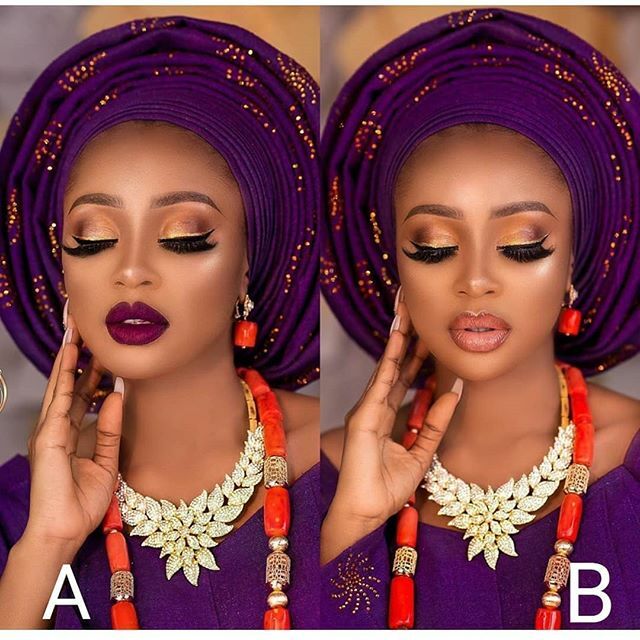 BellaNaijaWed's tweet photo. #BellaNaijaWeddings beauties, which lippie will you rock?

Makeup: @glam_drop 
Aso oke @ariesbeadnasooke 
Beads @justbeadit_ng 
#BellaNaijaWeddings https://t.co/O7uTXzg6IJ https://t.co/7elY2P8fZT