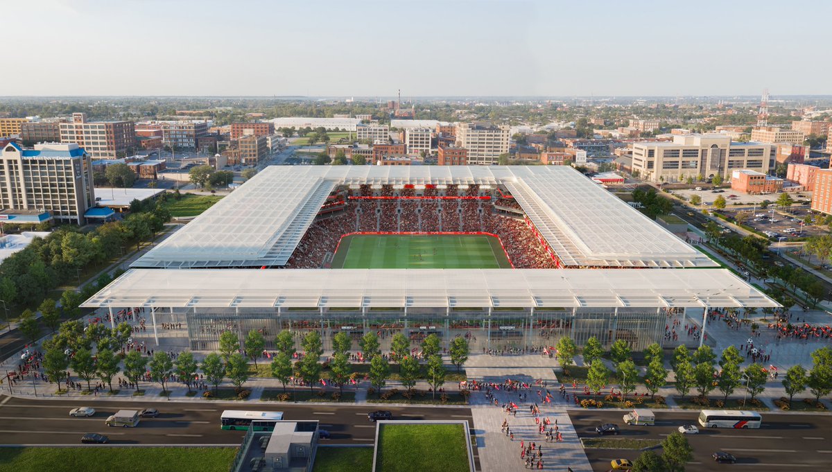 carolynkindle's tweet photo. Excited to finally be able to share our vision for a ⚽️ stadium district that everyone can enjoy! Can’t wait for 2022! #STLMade #MLS4THELOU https://t.co/ZWqneeoOqn
