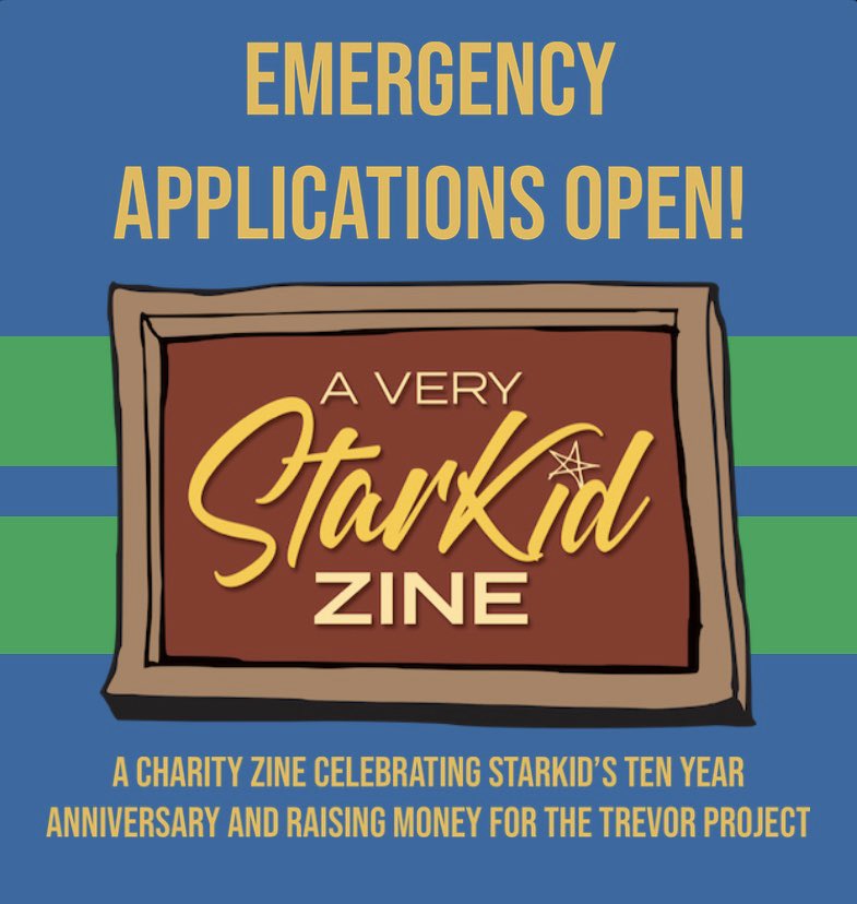 very_zine's tweet photo. Hey guys! We’re opening up emergency applications for a couple days to fill in some empty spots. You can apply here! 👇
https://t.co/upzlDBaRfJ 🙌
#zine #starkid @zine_apps @Apps4Zines https://t.co/U4ske2pkjB