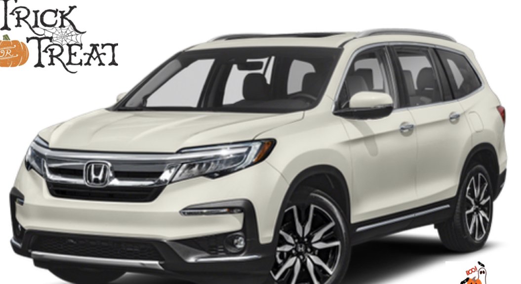 Happy Honda Halloween !

This is a Honda pilot 2020 costume!  

But what is under it? A Honda Fit or a Honda Odyssey? 

Someone is winning a prize!

#RohrichAdvantage #PittsburghHonda #Honda