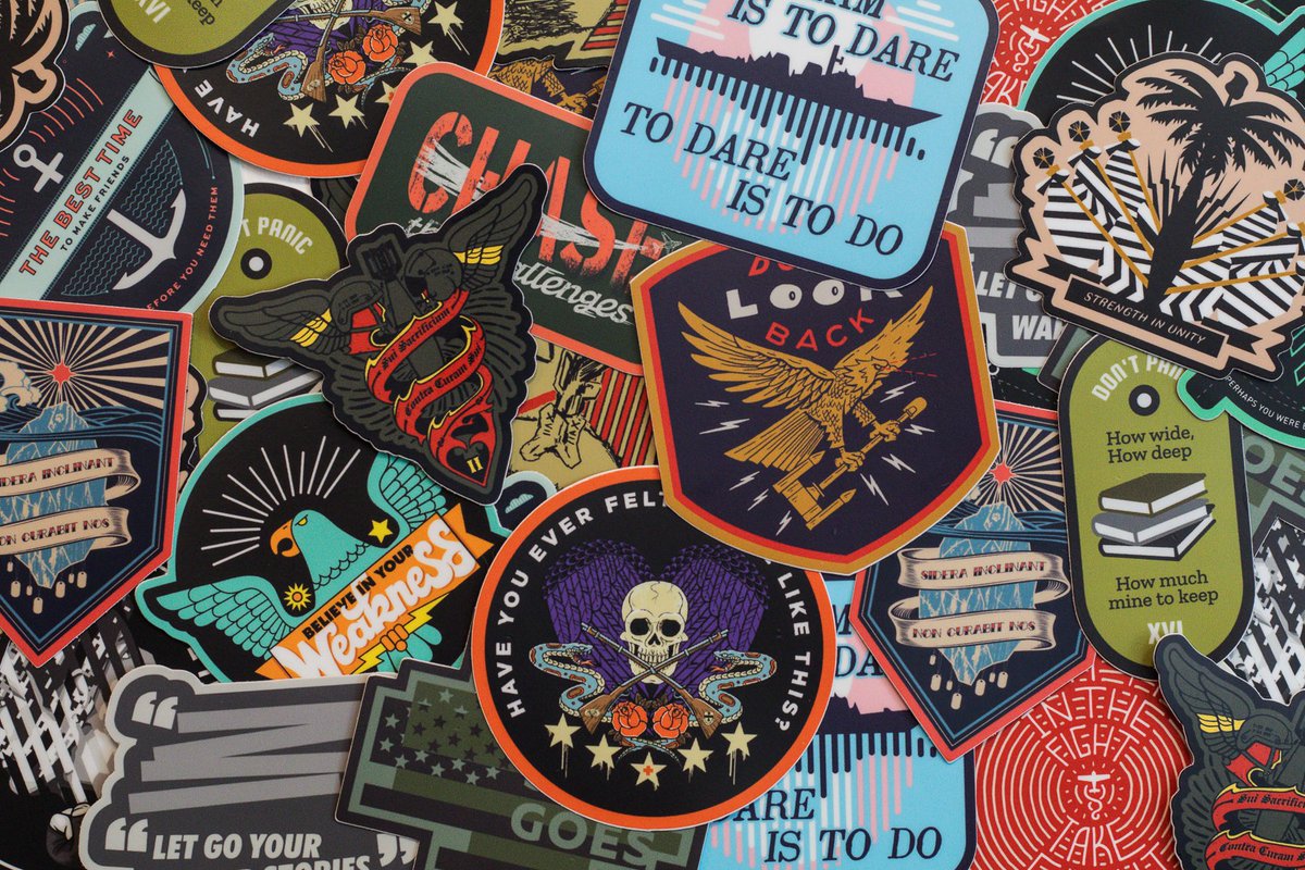 HASHEARTus's tweet image. We're excited to partner with @stickermule to print our #Veterans x #Artists' meaningful collaborative designs from the #50stateshasheart tour on premium vinyl die-cut #stickers. Get them now before #VeteransDay on Nov. 11th: hasheart.us/stickers