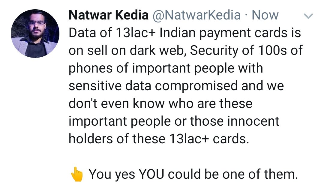 NatwarKedia's tweet photo. 𝗗𝗮𝘁𝗮 𝗦𝗼𝘃𝗲𝗿𝗲𝗶𝗴𝗻𝘁𝘆 𝗶𝘀 𝘁𝗵𝗲 𝗻𝗲𝗲𝗱 𝗼𝗳 𝘁𝗵𝗲 𝗵𝗼𝘂𝗿, 𝗵𝗲𝗻𝗰𝗲 𝗽𝗿𝗼𝘃𝗲𝗱.
*𝙨𝙖𝙫𝙙𝙝𝙖𝙣 𝙧𝙖𝙝𝙚 𝙨𝙖𝙩𝙖𝙧𝙠 𝙧𝙖𝙝𝙚*
#DataNewOil
#DataSovereignty
#ThePursuitofSupremacy
#DataSovereigntyThePursuitofSupremacy https://t.co/mMt8cx7H3W
