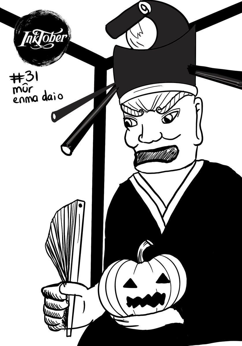 cyberfufu's tweet photo. #inktober2019 #inkwecan mur et en la daio pas génial pour le final mais 31 jours de tenu. https://t.co/Xzc06RItTD