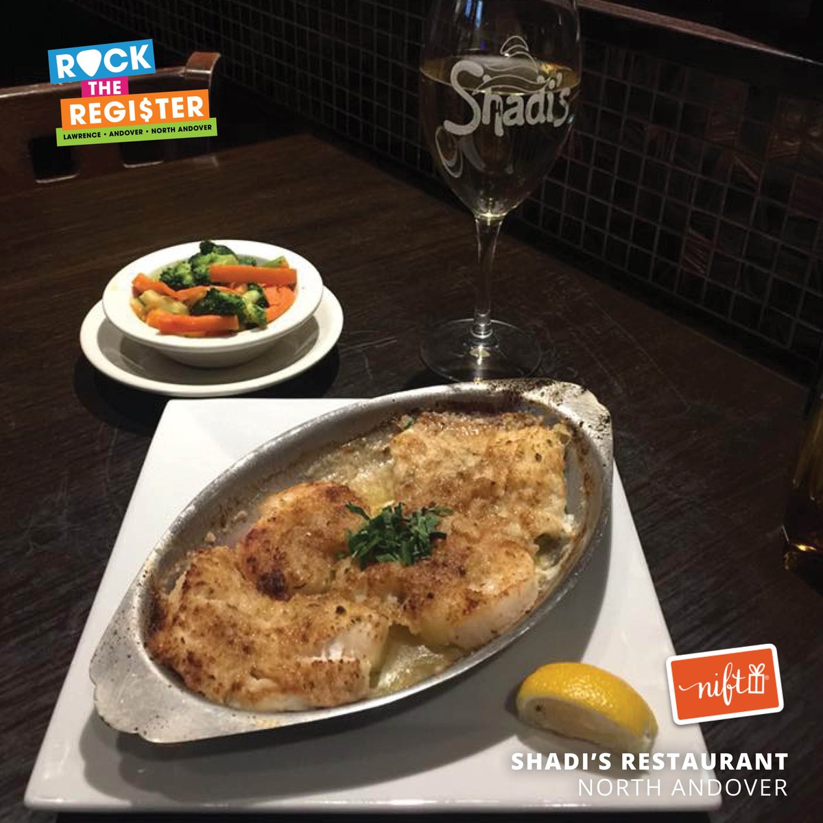 Nift_Networks's tweet photo. "The food and service was wonderful at SHADI'S Restaurant. I would highly recommend this restaurant." Use your @rocktheregister Nift to discover a local business nearby!
.
.
.
.
.
.
.
.
@rocktheregister #rocktheregister #northandoverma https://t.co/yA1hzQxuKB