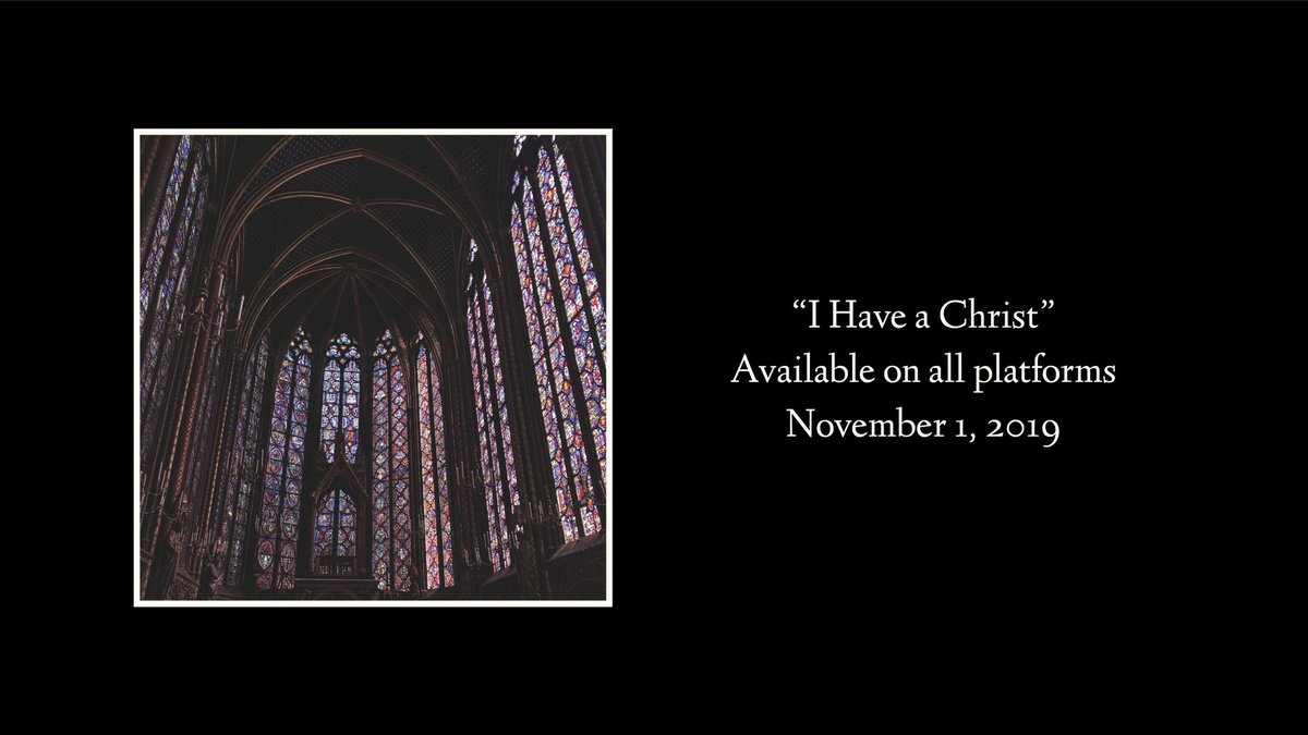 adermanmusic's tweet photo. My first EP “I Have a Christ” comes out tomorrow! I couldn’t be more excited to share it with you all. https://t.co/OlsjxqXrza