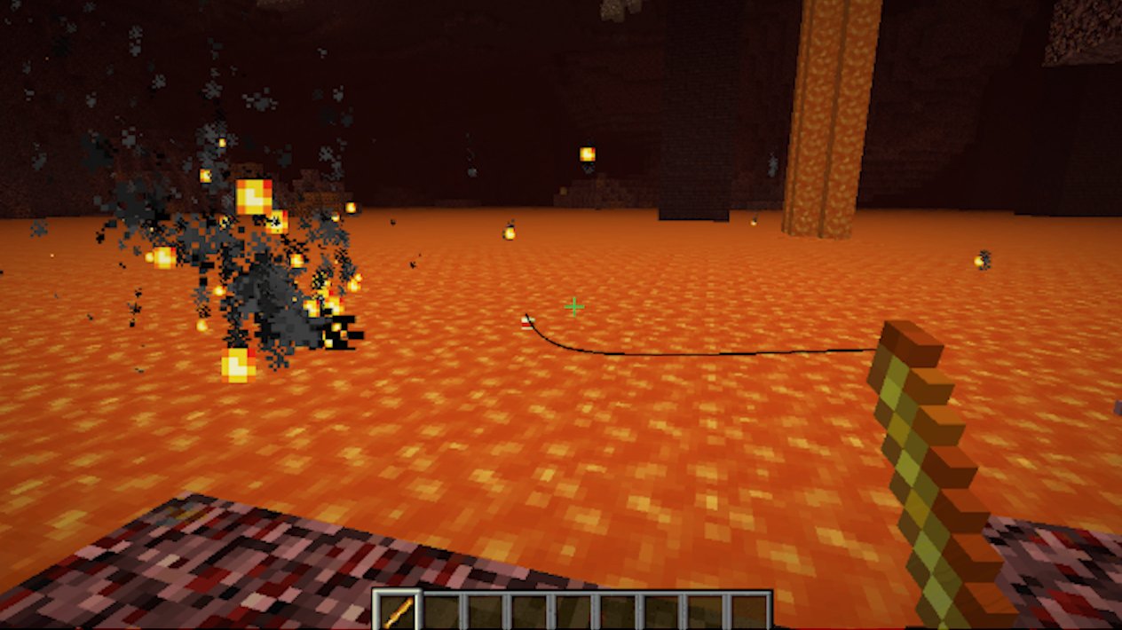 はく Haku 面白マイクラmod紹介 マイクラでどこでも釣りが出来るmod マグマで釣りとかカオスｗｗｗ 釣れる魚も違うし魚は加工も出来るらしい W マイクラ Minecraft T Co C174nbg8li Twitter