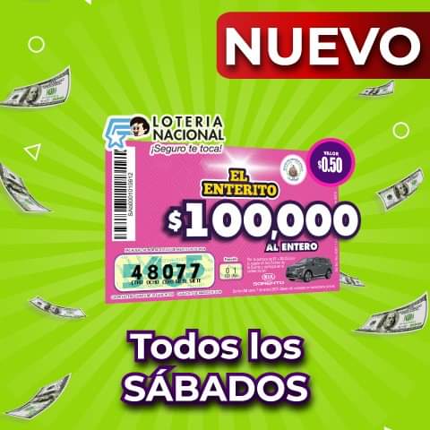LoteriaNacJBG's tweet photo. 📢Conoce el NUEVO Enterito de Lotería Nacional 🆕
🚨Son $100.000 al entero y muchos premios más 💰
🎉Juega todos los sábados a las 18h30 🕡
#LoteríaNacional #Enterito #Nuevo #Sábado https://t.co/oOQPEdYxJ0