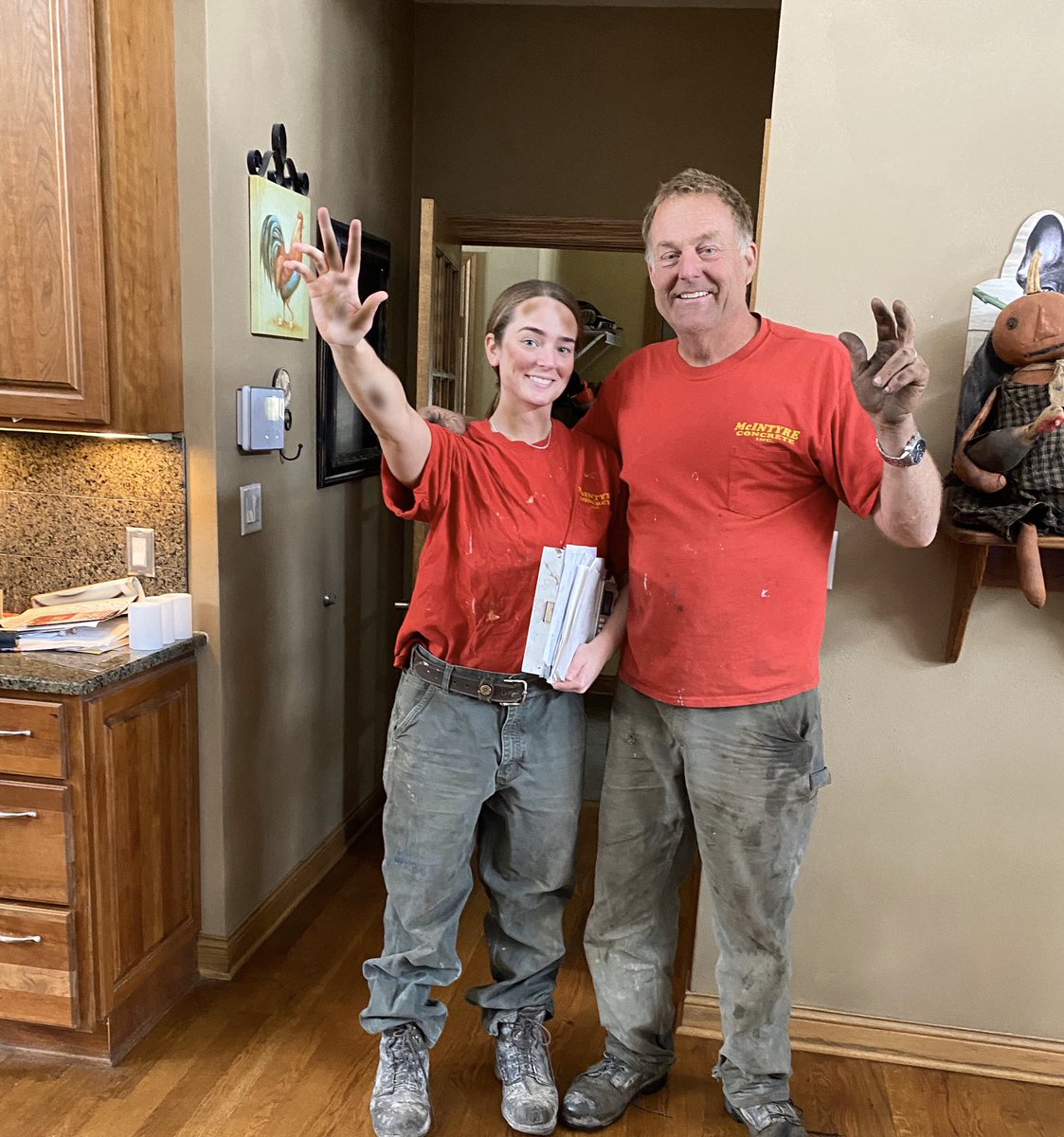 mackattack11's tweet photo. sometimes people dress up for Halloween as their favorite superhero, so I decided to go as mine...my dad. ❤️ https://t.co/ki2KYDu5J1