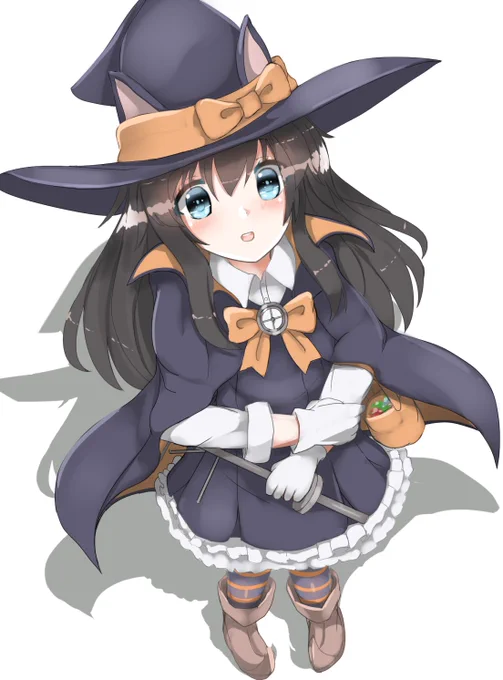 ええと..あの..トリック・オア・トリートでです 