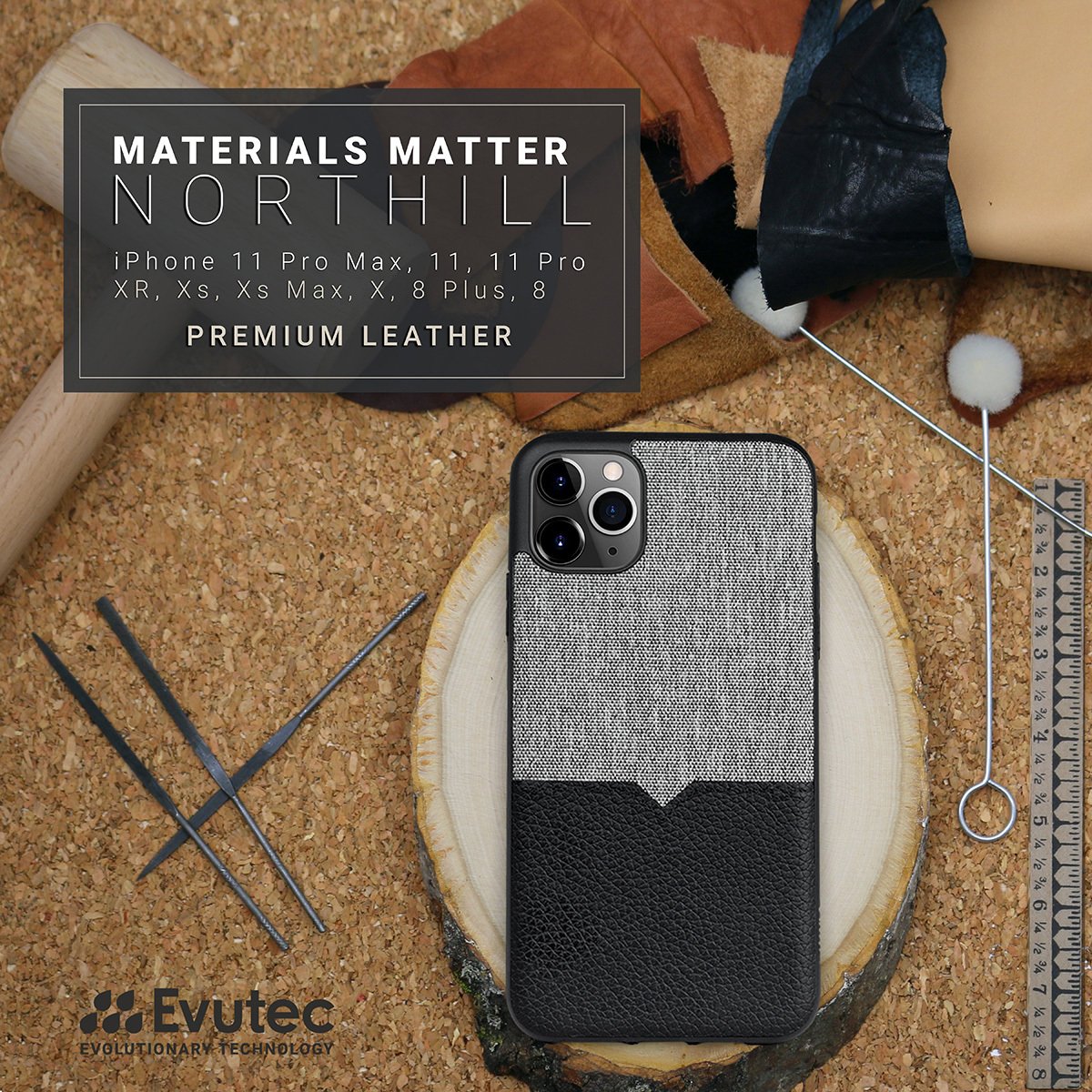 Evutec's tweet photo. Our Northill Series Cases are made of premium leather. The materials matter.#iPhonecases #Evutec #Leathercases https://t.co/o862cfiq2f