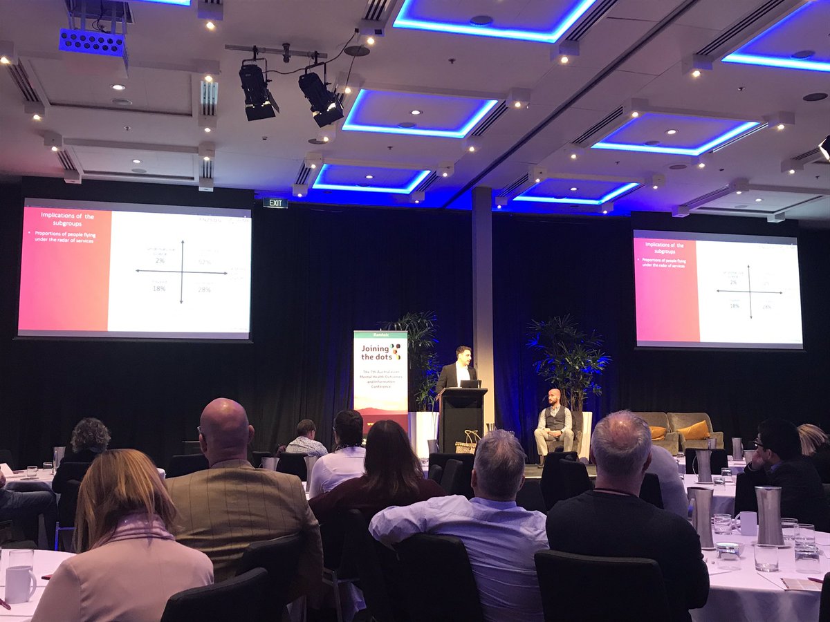 TePouNZ's tweet photo. “Measurement of mental illness alone does not provide an indication of mental wellbeing” @mattiasiello @JoepVA discussing the need to join the dots between mental illness and mental wellbeing #AMHOIC https://t.co/ktzZPRTkqX