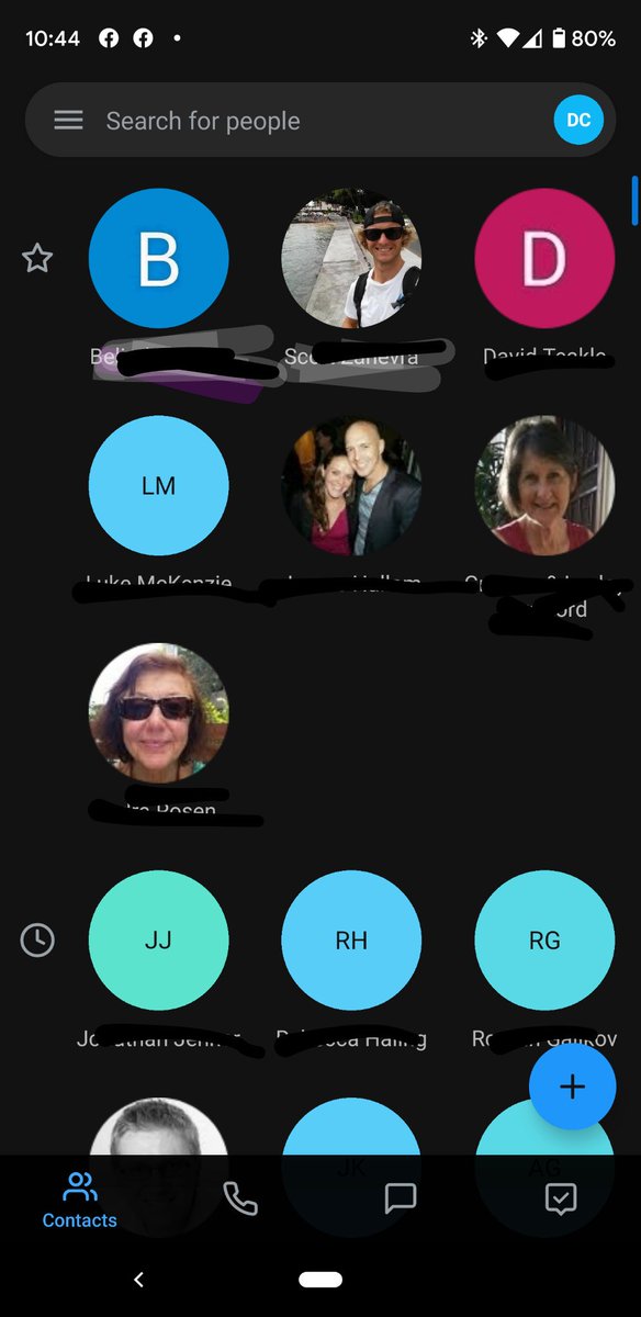 marcusrosen79's tweet photo. @contactsplus 
I like the new update but how do I make the contacts icons smaller? There used to be an option in the previous version.. https://t.co/keudEINuQz