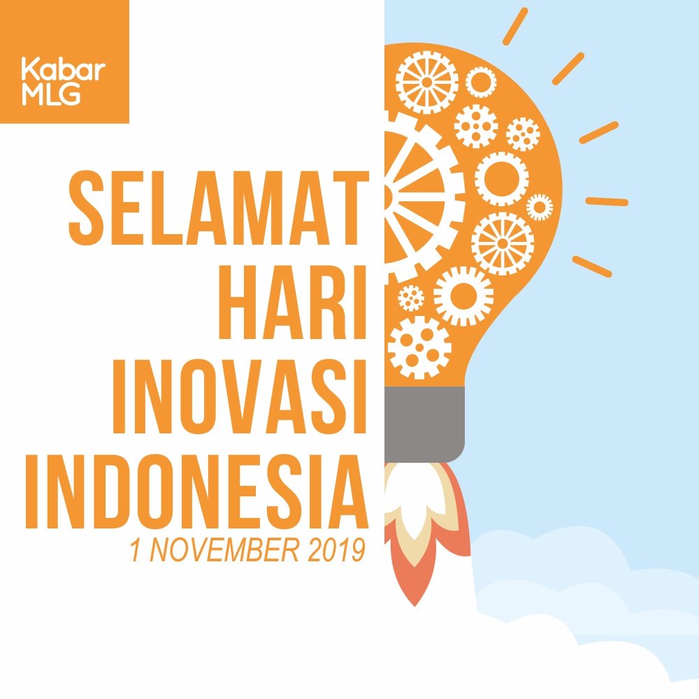 Selamat Hari #InovasiIndonesia

Mari bersama-sama kita berinovasi untuk memajukan bangsa, karena kalau bukan kita siapa lagi.

#inovasi #inovasiteknologi #HariInovasi #hariinovasinasional #hariinovasiindonesia #kreativitastanpabatas