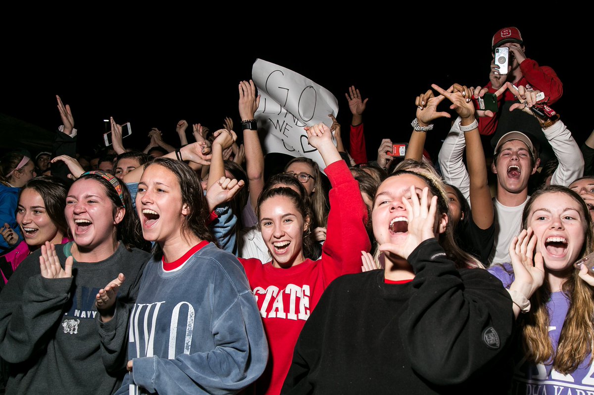 NCStateSAA's tweet photo. Who is ready to jam out to tunes from the teens next week? We sure are! Join us next Thursday at 7 PM in Stafford Commons for our annual NC-SYNC competition. Get your dance moves and singing voices ready, Wolfpack! ๐พ๐บ๐ค๐ #NCstateSAA #NCStateRedWhite #NCSYNC https://t.co/8koY8QyN2G