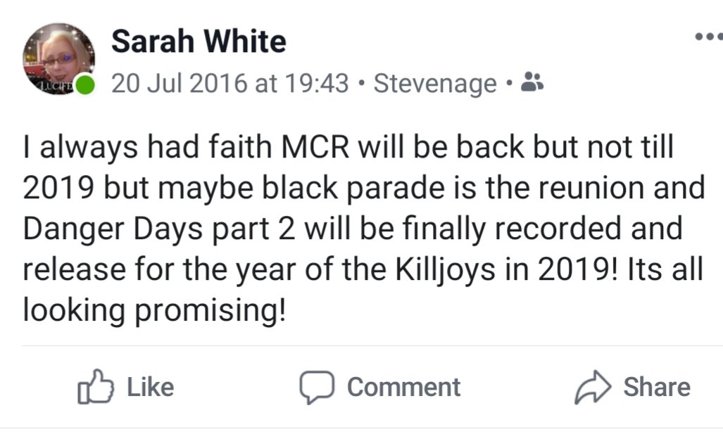 EclipseInTime's tweet image. @MCRofficial Killjoys Make Some Noise! The year is 2019 the Reunion Show is in LA otherwise know as Battery City!