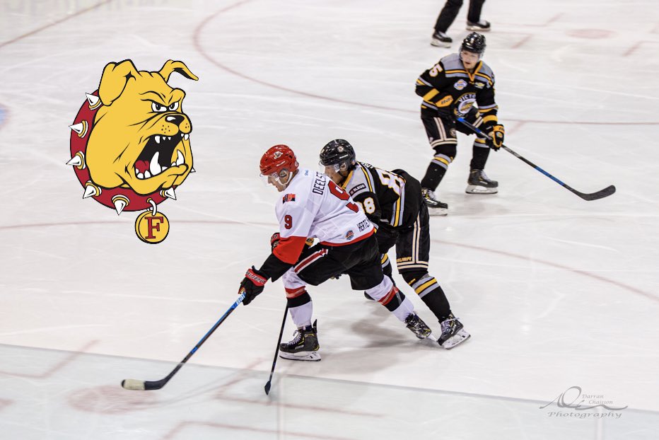 Congratulations to our Captain <a href="/DeelstraMitch/">Mitch Deelstra</a> on his commitment to <a href="/FerrisHockey/">Ferris State Hockey</a> ! Well deserved Mitch, keep up the good work ! #BulldogsHockey #ForLife